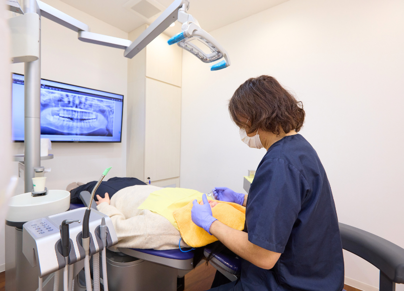 時間をかけた丁寧な処置｜宮本医院の歯科